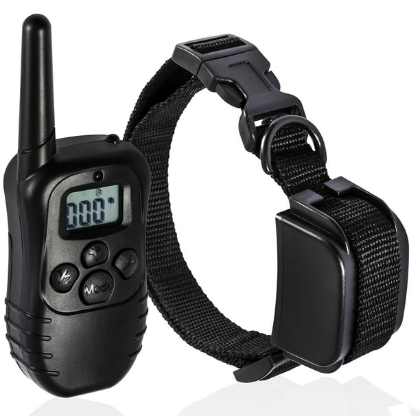 Vibration and Shock Dog Training Set,100% Waterproof Training Collar OOOUSE Dog Shock Collar Up to 1000Ft Remote Range 6469587063336 Rechargeable 330 yd Remote Dog Shock Collar with Beep